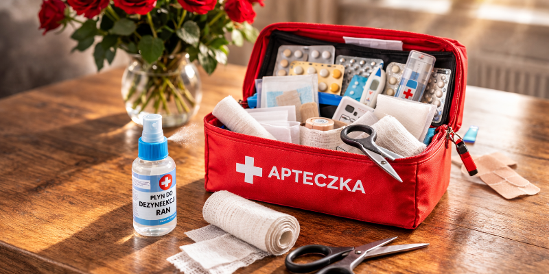 Apteczka domowa – wyposażenie. Co powinno się w niej znaleźć?