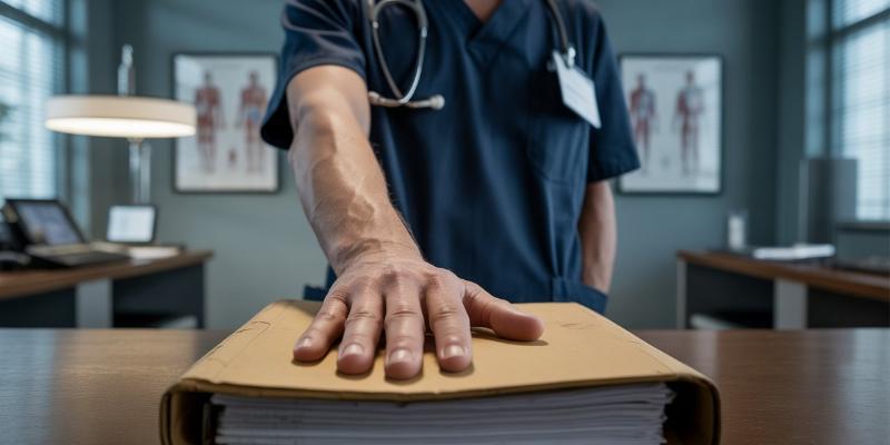 Odpowiedzialność lekarzy - Nie zgłosiła NOP i nie wydała dokumentacji. Sprawa skończyła się karą pieniężną