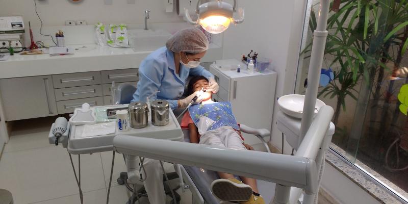Dziecko u dentysty 