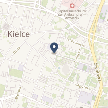 Wojewódzki Szpital Zespolony w Kielcach na mapie