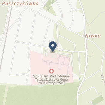 Szpital w Puszczykowie im. prof. S.T. Dąbrowskiego na mapie