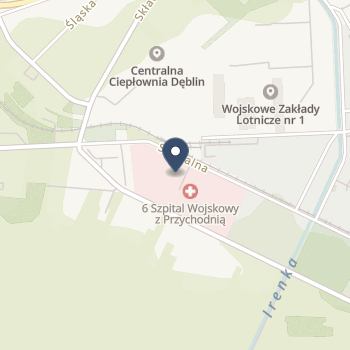 6 Szpital Wojskowy z Przychodnią SPZOZ w Dęblinie na mapie