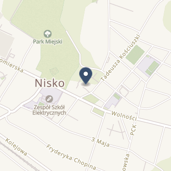 SPZZOZ w Nisku na mapie