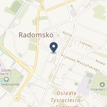 Szpital Powiatowy w Radomsku na mapie