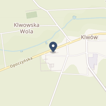 SPZOZ w Klwowie na mapie