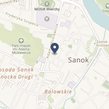 Samodzielny Publiczny Miejski Zespół Podstawowej Opieki Zdrowotnej w Sanoku na mapie