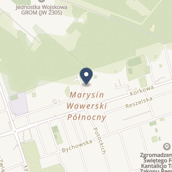 SZPZLO Warszawa Wawer na mapie