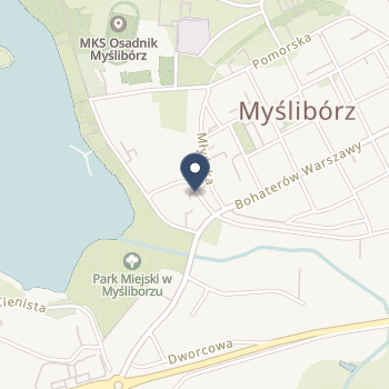 Szpital Barlinek na mapie