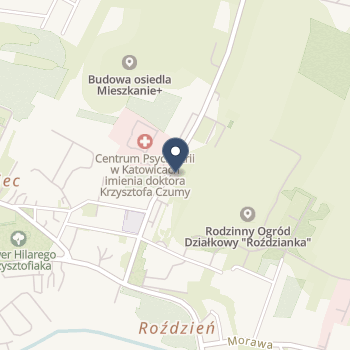 Centrum Psychiatrii w Katowicach im. dr. Krzysztofa Czumy na mapie