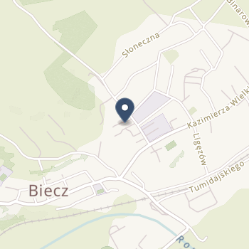 NZOZ "Vertebra" w Bieczu na mapie