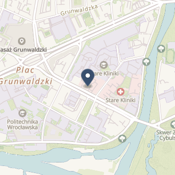 Uniwersytecki Szpital Kliniczny im. Jana Mikulicza-Radeckiego we Wrocławiu na mapie