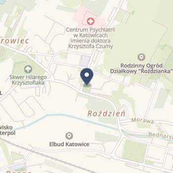 Centrum Psychiatrii w Katowicach im. dr. Krzysztofa Czumy na mapie