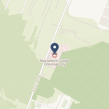 Mazowiecki Szpital Onkologiczny na mapie