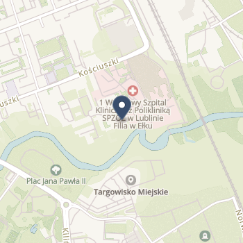 SPZOZ Ministerstwa Spraw Wewnętrznych z Warmińsko-Mazurskim Centrum Onkologii w Olsztynie na mapie