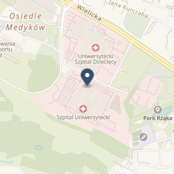 SPZOZ Szpital Uniwersytecki w Krakowie na mapie