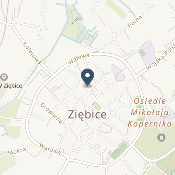 Szpital św. Antoniego w Ząbkowicach Śląskich na mapie