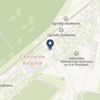 SPZZOZ w Pionkach im. Lecha i Marii Kaczyńskich - Pary Prezydenckiej na mapie