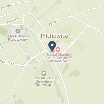 Szpital Chorób Płuc im.św. Józefa w Pilchowicach na mapie