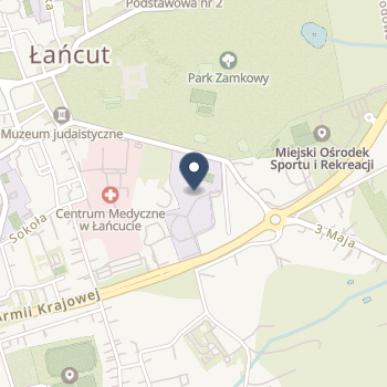 Centrum Medyczne w Łańcucie na mapie