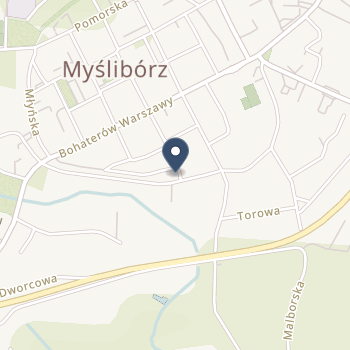Szpital Barlinek na mapie