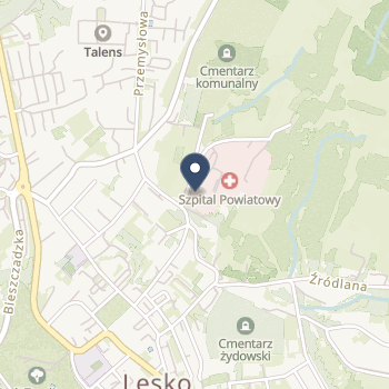 Podkarpackie Centrum Interwencji Sercowo-Naczyniowych NZOZ w Sanoku na mapie