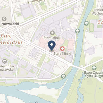 Uniwersytecki Szpital Kliniczny im. Jana Mikulicza-Radeckiego we Wrocławiu na mapie