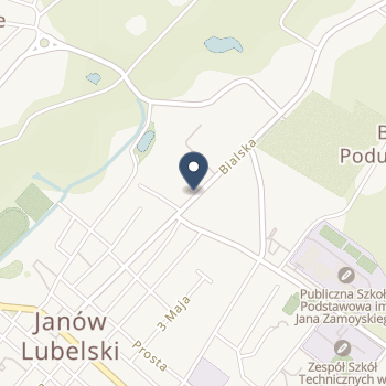 Centrum Pielęgniarstwa Środowiskowo-Rodzinnego przy Stacji Opieki Caritas w Janowie Lubelskim, Centrum Pielęgniarstwa Środowiskowo-Rodzinnego przy Stacji Opieki Caritas w Modliborzycach na mapie