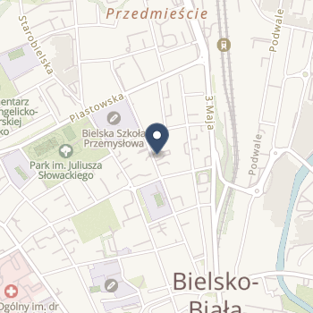 Bielskie Centrum Psychiatrii - Olszówka w Bielsku-Białej na mapie