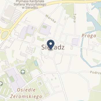 Szpital Wojewódzki im. Prymasa Kardynała Stefana Wyszyńskiego w Sieradzu na mapie