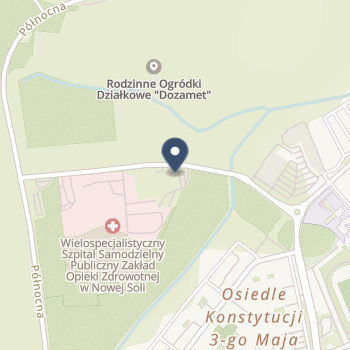 Wielospecjalistyczny Szpital w Nowej Soli na mapie