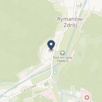 Zespół Zakładów Lecznictwa Uzdrowiskowego "Uzdrowisko Rymanów" na mapie