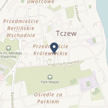 Szpitale Tczewskie na mapie
