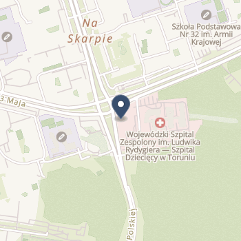 Wojewódzki Szpital Zespolony im. L. Rydygiera w Toruniu na mapie