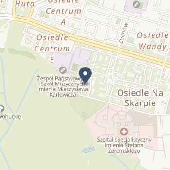 Miejskie Centrum Stomatologii Nowa Huta na mapie
