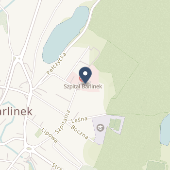 Szpital Barlinek na mapie