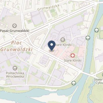 Wielospecjalistyczna Przychodnia Lekarska Fundacji Uniwersytetu Medycznego we Wrocławiu na mapie