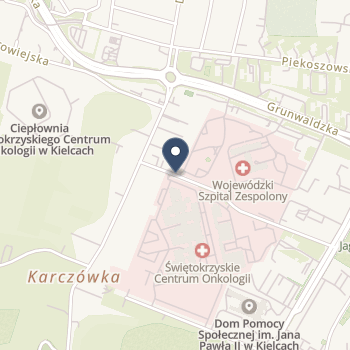 Wojewódzki Szpital Zespolony w Kielcach na mapie