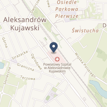 Powiatowy Szpital w Aleksandrowie Kujawskim na mapie
