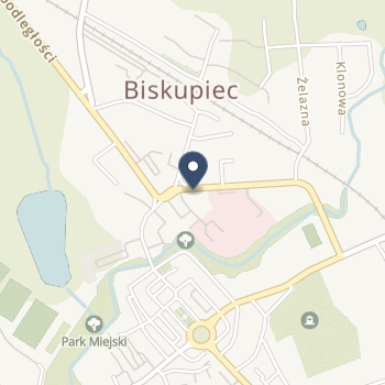 Eskulap Biskupiec na mapie
