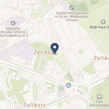 Spzzlo Warszawa Żoliborz-Bielany na mapie
