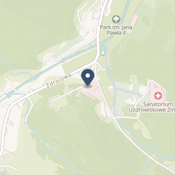 Uzdrowisko Rymanów na mapie