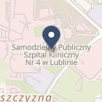 Uniwersytecki Szpital Kliniczny nr 4 w Lublinie na mapie