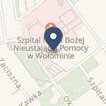 Szpital Matki Bożej Nieustającej Pomocy w Wołominie na mapie