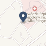 Wojewódzki Szpital Zespolony im. Ludwika Perzyny w Kaliszu na mapie