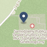 Warmińsko Mazurskie Centrum Chorób Płuc w Olsztynie na mapie