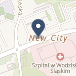 Szpital Powiatowy w Wodzisławiu Śląskim na mapie