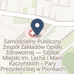 SPZZOZ w Pionkach im. Lecha i Marii Kaczyńskich - Pary Prezydenckiej na mapie