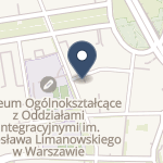 Spzzlo Warszawa Żoliborz-Bielany na mapie