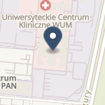 Uniwersyteckie Centrum Kliniczne Warszawskiego Uniwersytetu Medycznego na mapie
