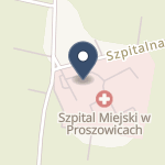 Szpital im. Ojca Rafała z Proszowic SPZOZ w Proszowicach na mapie